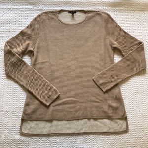 SOLD Eileen Fisher silk and cotton blend sweater